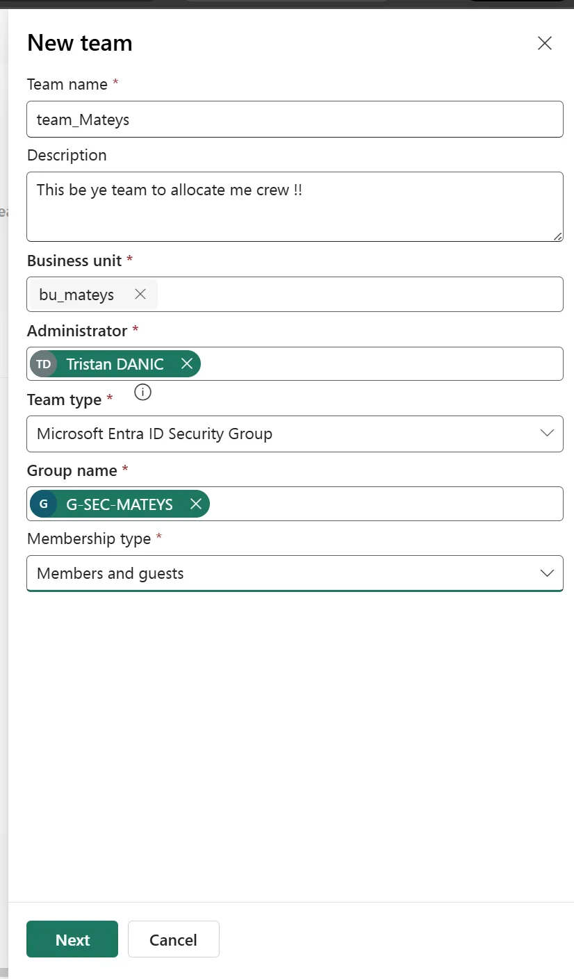 How to set up Row-Level Security with Record Ownership Across Business Units in a Power Platform Environment
