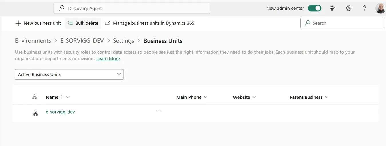 How to set up Row-Level Security with Record Ownership Across Business Units in a Power Platform Environment
