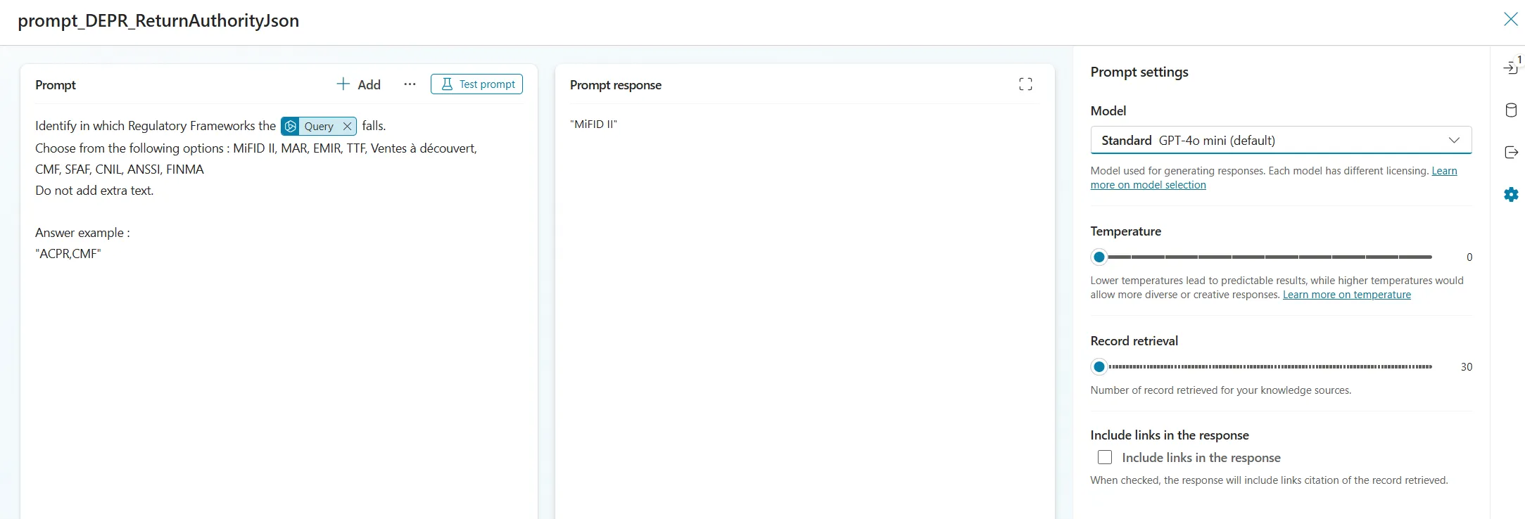 Prompt Generation and Data Integration in Power Platform Copilot Studio