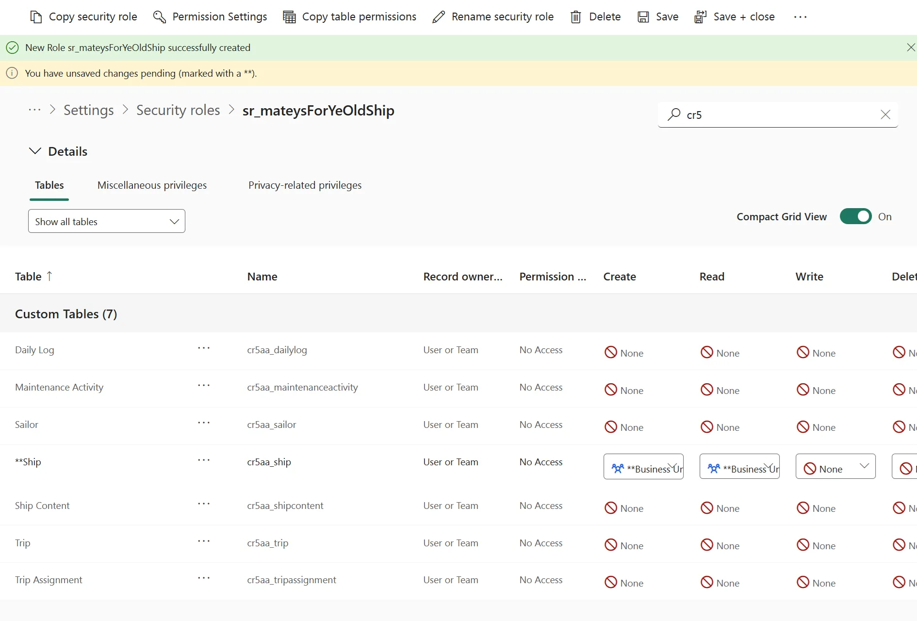 How to set up Row-Level Security with Record Ownership Across Business Units in a Power Platform Environment